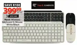 Checkers Havit Wireless Keyboard & Mouse offer