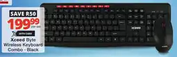 Checkers Xceed Byte Wireless Keyboard Combo offer