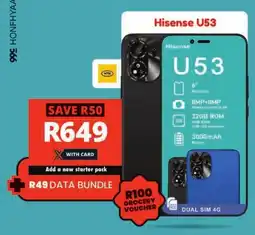 Checkers Hisense U53 offer