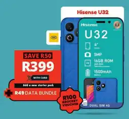 Checkers Hisense U32 offer
