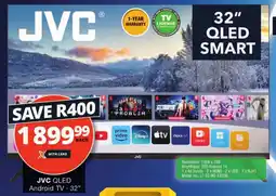 Checkers JVC 32" QLED Android TV offer