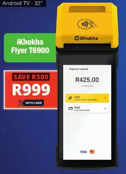 Checkers iKhokha Flyer T6900 offer