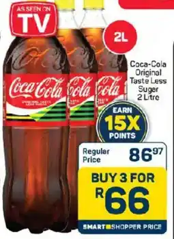 Pick n Pay Coca-Cola Original Taste Less Sugar offer