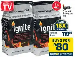 Pick n Pay Ignite Charcoal Briquettes offer