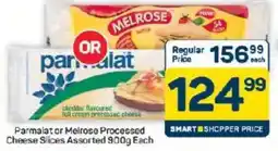 Pick n Pay Parmalat or Melrose Processed Cheese Slices Assorted offer