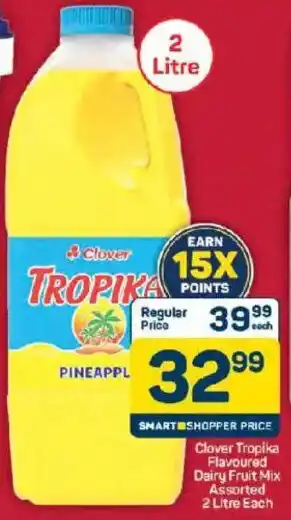 Pick n Pay Clover Tropika Flavoured Dairy Fruit Mix Assorted offer