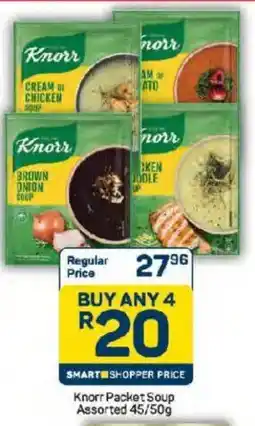 Pick n Pay Knorr Packet Soup Assorted offer