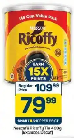Pick n Pay Nescafé Ricoffy Tin offer