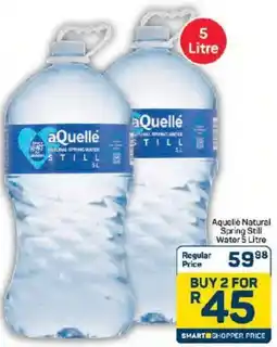 Pick n Pay Aquelle Natural Spring Still Water offer