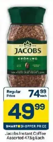 Pick n Pay Jacobs Instant Coffee Assorted offer