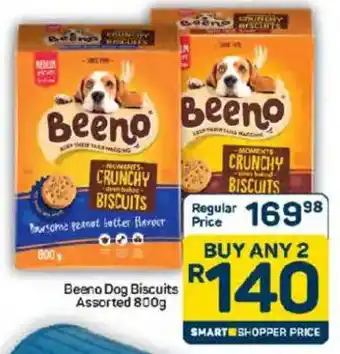 Pick n Pay Beeno Dog Biscuits Assorted offer