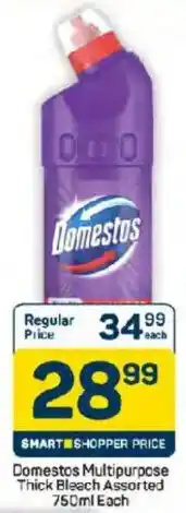 Pick n Pay Domestos Multipurpose Thick Bleach Assorted offer