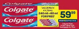 Pick n Pay Colgate Triple Action Value Pack Toothpaste offer