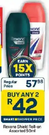 Pick n Pay Rexona Shield Roll-on Assorted offer