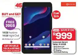 Pick n Pay Vodacom Smart Tablet 8 32GB offer