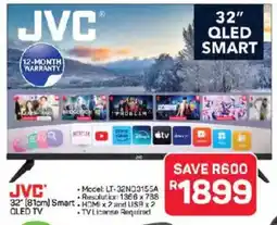 Pick n Pay JVC 32" 81cm Smart QLED TV offer