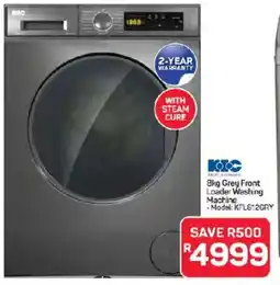 Pick n Pay KIC Grey Front Loader Washing Machine offer