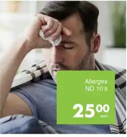Save Allergex ND offer
