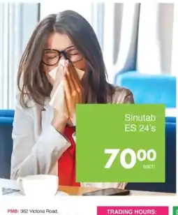 Save Sinutab ES offer