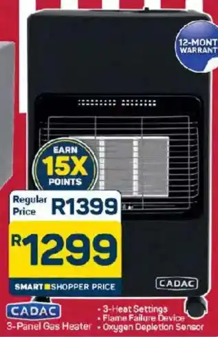 Pick n Pay Cadac 3-Panel Gas Heater offer