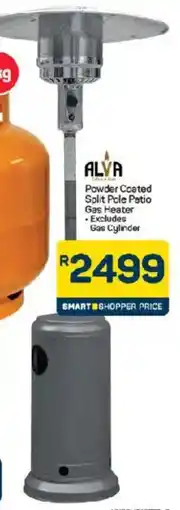 Pick n Pay Alva Powder Coated Split Pole Patio Gas Heater offer