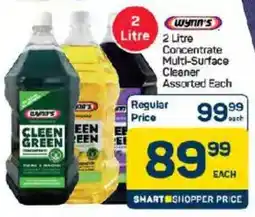 Pick n Pay Wynn's Concentrate Multi-Surface Cleaner Assorted offer