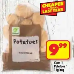 Shoprite Class 1 Potatoes offer