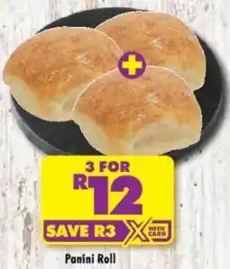 Shoprite Panini Roll offer