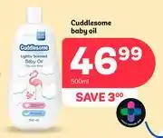 PEP Cuddlesome Baby Oil-500ml offer