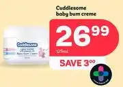 PEP Cuddlesome Baby Bum Creme-125ml offer