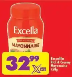 Shoprite Excella Rich & Creamy Mayonnaise offer