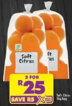 Shoprite Soft Citrus offer