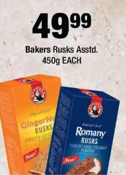 OK Foods Bakers Rusks offer
