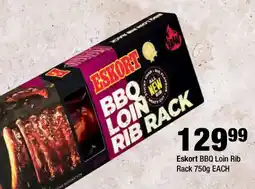 OK Foods Eskort BBQ Loin Rib Rack offer