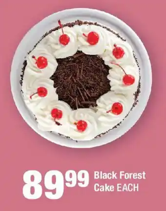 OK Foods Black Forest Cake offer