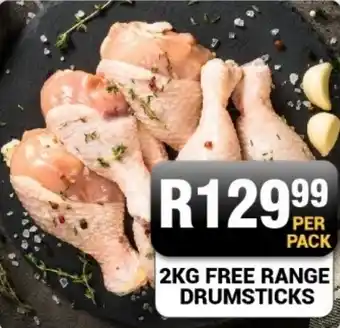 Chikro Food Market Free range drumsticks offer