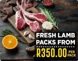 Chikro Food Market Fresh lamb packs offer