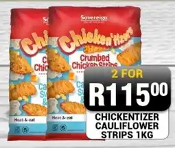 Chikro Food Market Chickentizer cauliflower strips offer