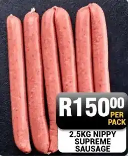 Chikro Food Market Nippy supreme sausage offer