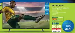 Incredible Connection Skyworth 55-inch QLED TV offer