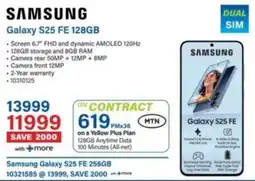 Incredible Connection Samsung Galaxy S25 FE 128GB offer