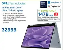 Incredible Connection Dell 14 Plus Intel Core Ultra 7 2-in-1 Laptop offer