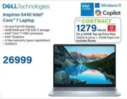 Incredible Connection Dell Inspiron 5440 Intel Core 7 Laptop offer