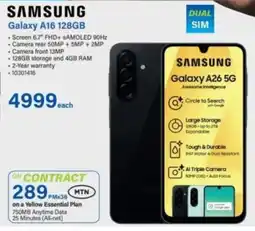 Incredible Connection Samsung Galaxy A16 128GB offer