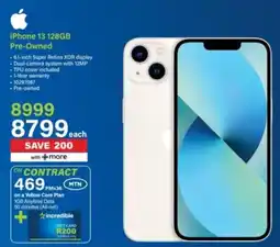 Incredible Connection iPhone 13 128GB Pre-Owned offer