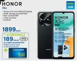 Incredible Connection Honor X5c offer