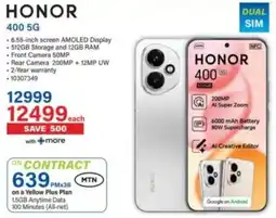 Incredible Connection Honor 400 5G offer
