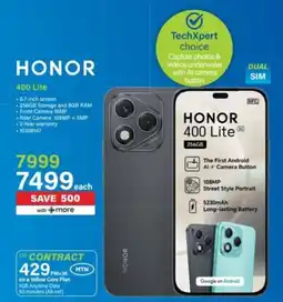 Incredible Connection Honor 400 Lite offer
