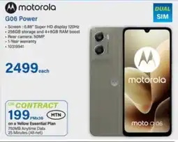 Incredible Connection Motorola G06 Power offer
