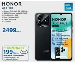 Incredible Connection Honor X5c Plus offer